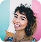 girl with ice cream